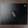 Corsair MM Glass Mouse Pad, Matte Glass Surface, Non-Slip Base - Black, 40cm x 50cm