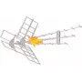 TELEVES DAT BOSS 700 MIX T-Force Directional Outdoor Antenna (34178)