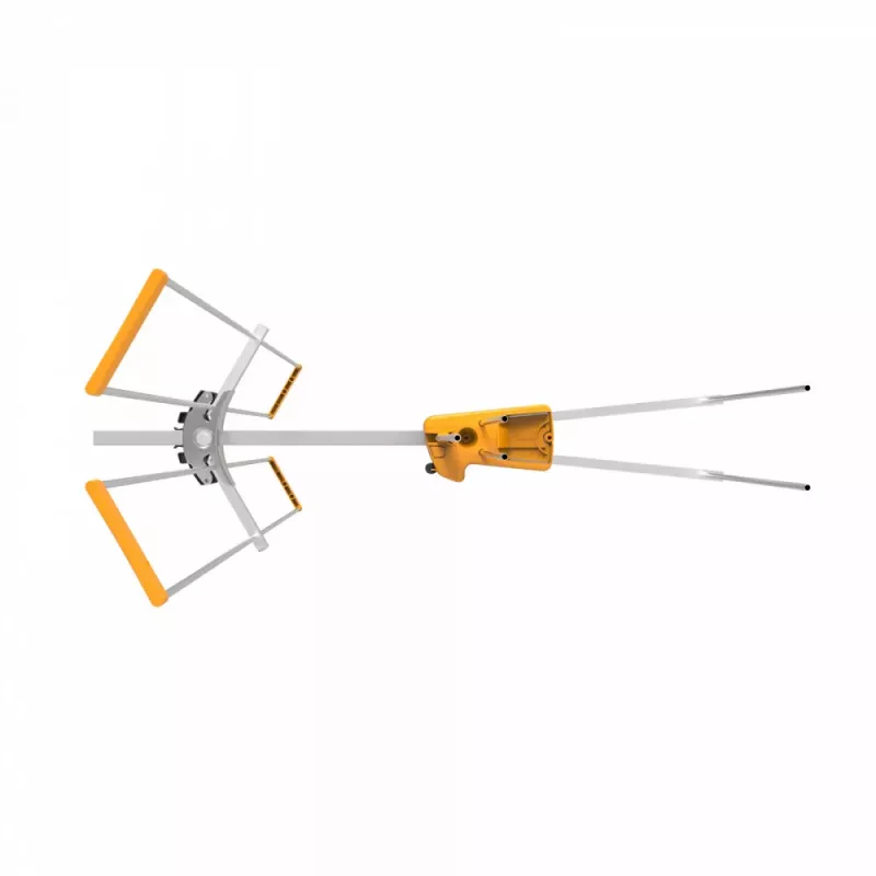 TELEVES Yagi V BIII VHF antenn, 5 elementi, 174-230 MHz, 7,5 dBi, F-tüüpi pistik, välitingimustes, must