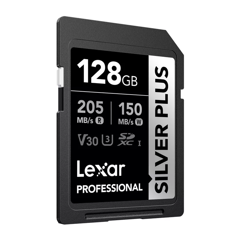 Lexar Professional SILVER PLUS SDXC 128GB mälukaart UHS-I U3 V30