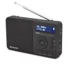 Aiwa RD-40DAB/BK Must DAB+ ja FM kaasaskantav raadio Bluetoothiga