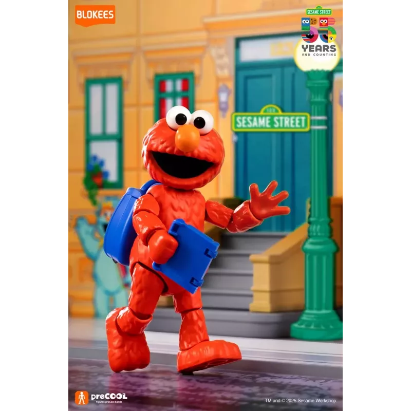 BLOKEES SESAME STREET FIGURES preCOOL S2 - ELMO ehitusfiguur