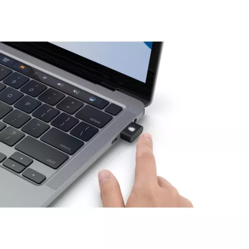 Kensington VeriMark IT 2.0 Sõrmejäljelugeja - USB-A, FIDO2, Windows Hello, Must