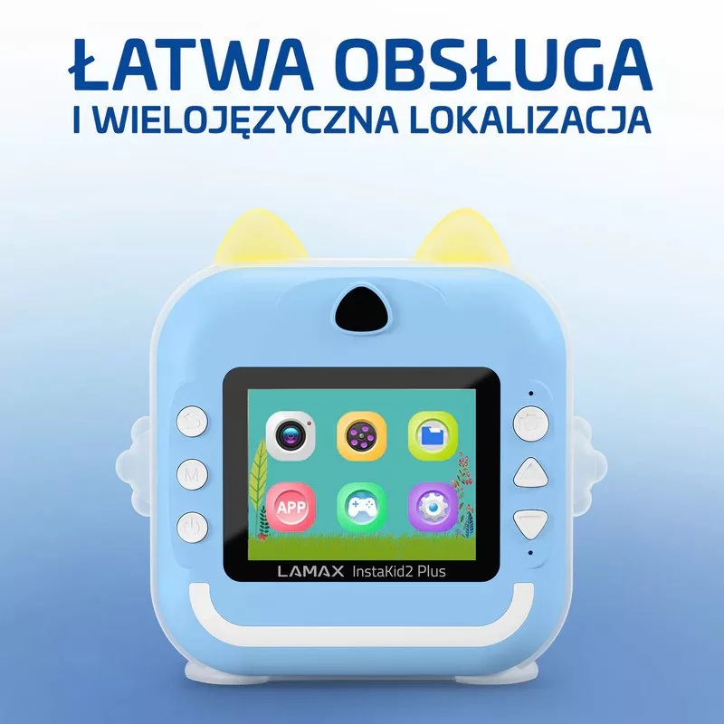 LAMAX InstaKid2 Plus lastekaamera, sinine