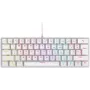 Rampage PLOWERK60 Blue Switch White Mechanical Gaming Keyboard 60% RGB USB-C
