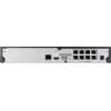 Hanwha Vision võrgusalvesti 8 IP-kanalit H.265 60Mbps ilma kõvakettata HDMI PoE Switch