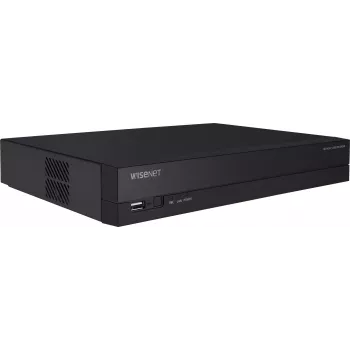 Hanwha Vision võrgusalvesti 8 IP-kanalit H.265 60Mbps ilma kõvakettata HDMI PoE Switch