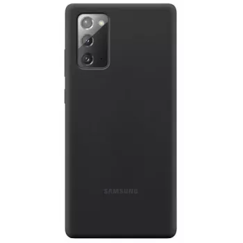 Samsung Galaxy Note 20 / Note 20 5G Silicone Cover Case Black