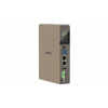 QNAP QBoat-300 ülikompaktne ventilaatorita NAS-server kahe M.2 NVMe/SATA pesaga, Intel Celeron J3455 neljatuumaline, 4GB muutmälu, kahe Gigabit Ethernetiga, HDMI, 2x USB 3.0