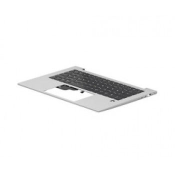 HP Pavilion 15-CS UK hõbedane taustvalgustusega klaviatuuriga peopesatugi ülemine kate (N45442-031)