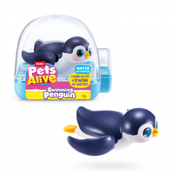 Zuru Pets Alive ujuv pingviin - erinevad värvid, robootiline vannimänguasi