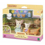 EPOCH Sylvanian Families Päikeseline piknikukomplekt - Fennec Fox õde ja beebi