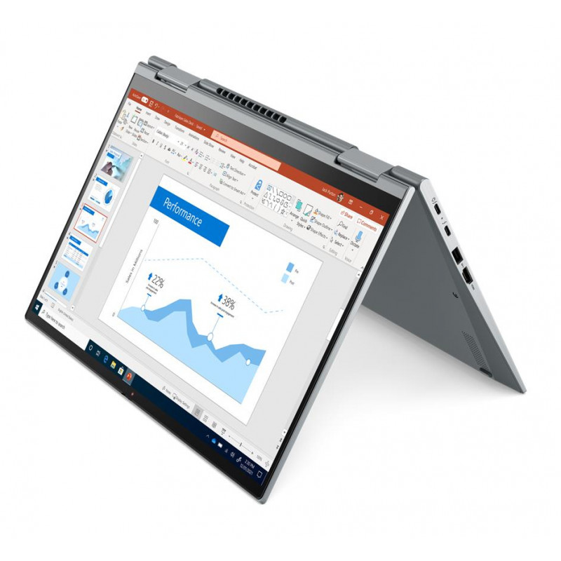 Taastatud Lenovo ThinkPad X1 Yoga Gen 6 i7-1185G7 32GB 512GB M.2 35,56 cm 14-tolline puuteekraaniga sülearvuti, BL CAM HDMI W11P T1A 2DG