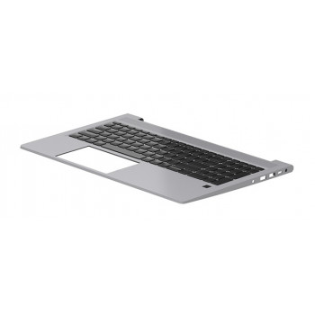 HP TOPCover W/KB CP BL UMA INTL - Ülemise katte komplekt koos taustvalgustusega klaviatuuriga, must