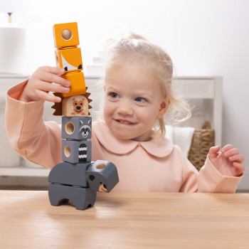 Melissa & Doug Blockables Woodland Friends komplekt