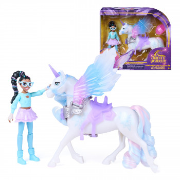 Spin Master Unicorn Academy Wing Magic Layla ja Glacier mängukomplekt
