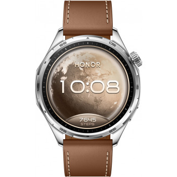 HONOR Watch 6 pruun nutikell AMOLED-ekraaniga, südame löögisageduse ja SpO2 jälgimisega, 10-päevane aku
