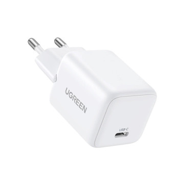 UGREEN X512 20W GaN USB-C seinapistik (valge)