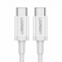 UGREEN US264 USB-C to USB-C kaabel 60W PD 1,5 m valge