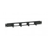 Intellinet 204279 19 inch 1U Rack-kaablikorraldaja 4 konksuga, 48 mm sügavus, must