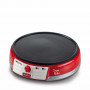 Ariete 202R Retro Elektriline Krepiplaat mittenakkuva 30 cm plaadiga, 1000W, punane