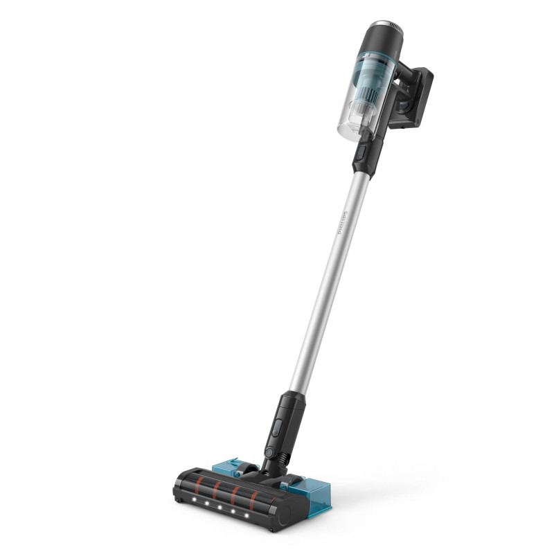 Philips Aqua 3000 seeria XC3131/01 juhtmeta pulstolmuimeja märg- ja kuivpuhastusega, 21,6 V, 50 min tööaeg, 0,3 L tolmumahuti, LED Aqua otsik, käsirežiim, valge