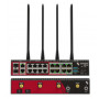 Opengear OM1308-8E-C tööstuslik Gigabit PoE+ lüliti 8-pordilise jadapordiserveriga, 8x RS-232 (X1/X2 valitav), 8x 10/100/1000BASE-T, 240W PoE eelarve, DIN-rail