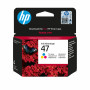 HP 47 kolmevärviline originaal tindikassett - 14 ml (tsüaan, magenta, kollane)