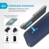 Speck Presidio2 Pro ClickLock & MagSafe kest iPhone 16 Plus jaoks - mereväesinine