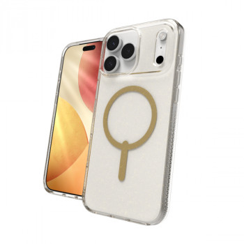 ZAGG Milan Snap ümbris iPhone 17 Pro Max jaoks - Sädelev kuld