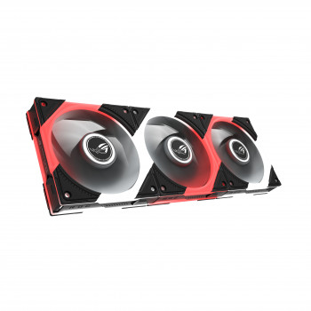 ASUS ROG Eurux GR120 ARGB 120mm korpusiventilaator 3-in-1 komplekt must