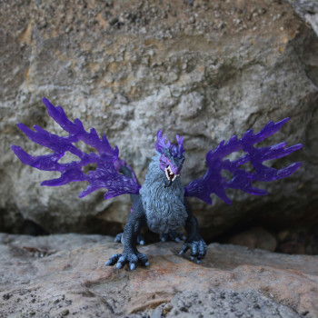 Schleich Eldrador Creatures Varjude Draakon Mänguasi, Liigutatavad Tiivad, Käsitsi Värvitud, Vanusele 7-12