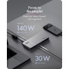 ICY BOX 12-in-1 Diamond Dock USB-C dokkimisjaam kahe 4K ekraani, 100W võimsusülekande, gigabitise Etherneti ja kaardilugejaga