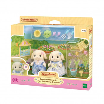 EPOCH Sylvanian Families - Lille- ja aiamängukomplekt koos kujudega