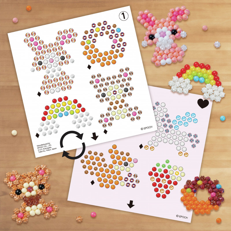EPOCH Aquabeads Craft Studio algkomplekt – üle 800 veeaktiveeritava helme 12 värvitoonis, korduvkasutatav paigaldusalus, helmepastakas ja pihusti, ilma kuumuse või liimita, loov helmekunstikomplekt lastele alates 4. eluaastast