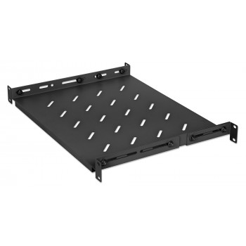 Intellinet Rack - Regal - muudetavate siinidega, fikseeritud paigaldus - Must, RAL 9004 - 1U - 48,3 cm (19)