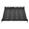 Intellinet Rack - Regal - muudetavate siinidega, fikseeritud paigaldus - Must, RAL 9004 - 1U - 48,3 cm (19)