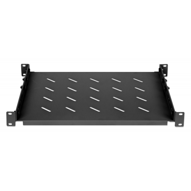 Intellinet Rack - Regal - muudetavate siinidega, fikseeritud paigaldus - Must, RAL 9004 - 1U - 48,3 cm (19)