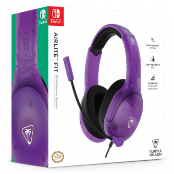 Turtle Beach Airlite Fit juhtmega mängukõrvaklapid Nintendo Switchile - Ghost Lila TBS-8002-45