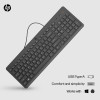 HP 150 juhtmega klaviatuur HE - täissuuruses USB-klaviatuur, must, pritsmekindel, numbriklahvistik 664R5AA#ABT