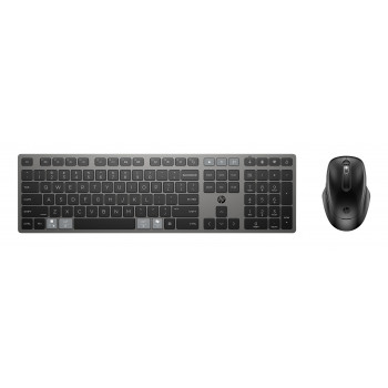 HP 720 mitme seadmega ühendatav laetav traadita klaviatuuri ja hiire komplekt 9T5A9AA#ABF