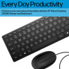 HP Desktop 320MK juhtmega klaviatuuri ja hiire komplekt, vene paigutus, must 9SR36AA#ACB