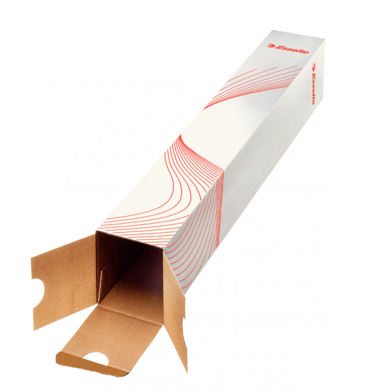 LEITZ Esselte ruudukujulised kokkupandavad postitustorud 75 x 75 x 750 mm, lainepapp, virnastatav, postisaadetiste ja arhiveerimise jaoks, 10 tk (20957)