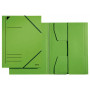 LEITZ Eckspannermappe DIN A4, papp 320 g/m², roheline Colorspan papist, 3 täielikult liimitud klappi nurkades (3981-00-55)