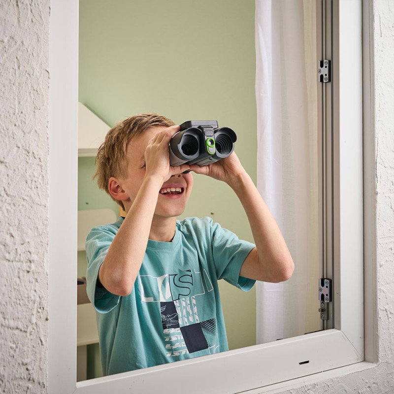 VTech interaktiivne videobinokkel | 2,4-tolline värviline LCD-ekraan, 2x optiline ja 4x digitaalne suurendus, 5MP fotod, mängud, roheline/must (80-6168604)