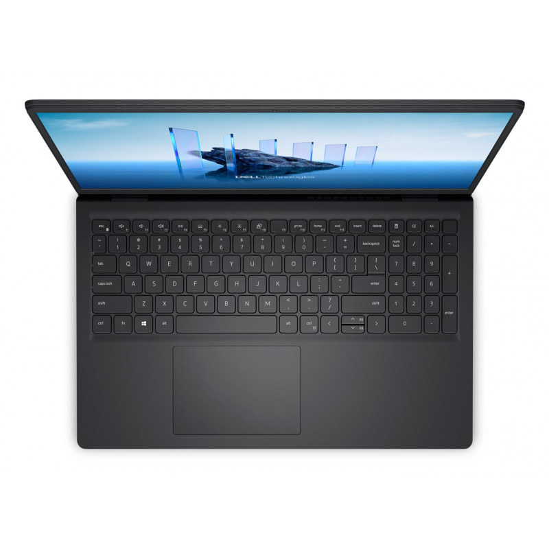 Dell Pro 15 Essential sülearvuti - Intel Core i7-1355U, 16GB RAM, 1TB SSD, 15,6 inch FHD, Windows 11 Pro, must PV15250_RPLU_008_P8L