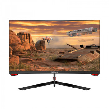 Dahua DHI-LM27-E230C-A5-V2 27 inch Full HD kõver VA mängumonitor, 165Hz, 1ms MPRT, FreeSync, DisplayPort, 2x HDMI, VESA 75x75, must