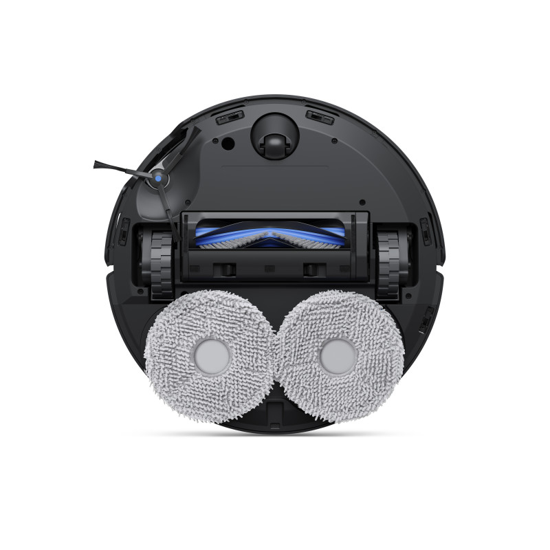 Ecovacs Deebot T50 Omni robottolmuimeja automaatse tühjendusjaamaga, 8000 Pa imivõimsus, kuuma veega mopipesu, TrueMapping 2.0, AIVI 3D 2.0, must DDX57