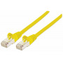 Intellinet suure jõudlusega Cat.7 SFTP võrgupatch-kaabel, 15 m, RJ-45 isane - RJ-45 isane, kollane, halogeenivaba, tõmbevaba 741125