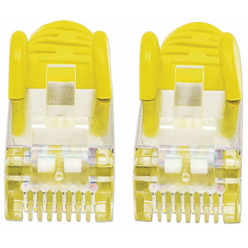 Intellinet suure jõudlusega Cat.7 SFTP võrgupatch-kaabel, 15 m, RJ-45 isane - RJ-45 isane, kollane, halogeenivaba, tõmbevaba 741125